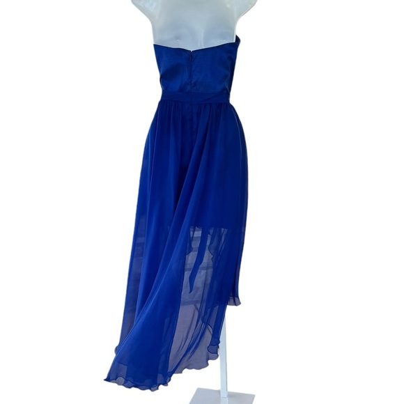 Jessica Howard Women’s Dress Size 6 Strapless High Low Evening Prom Bridesmaid - Picture 10 of 11